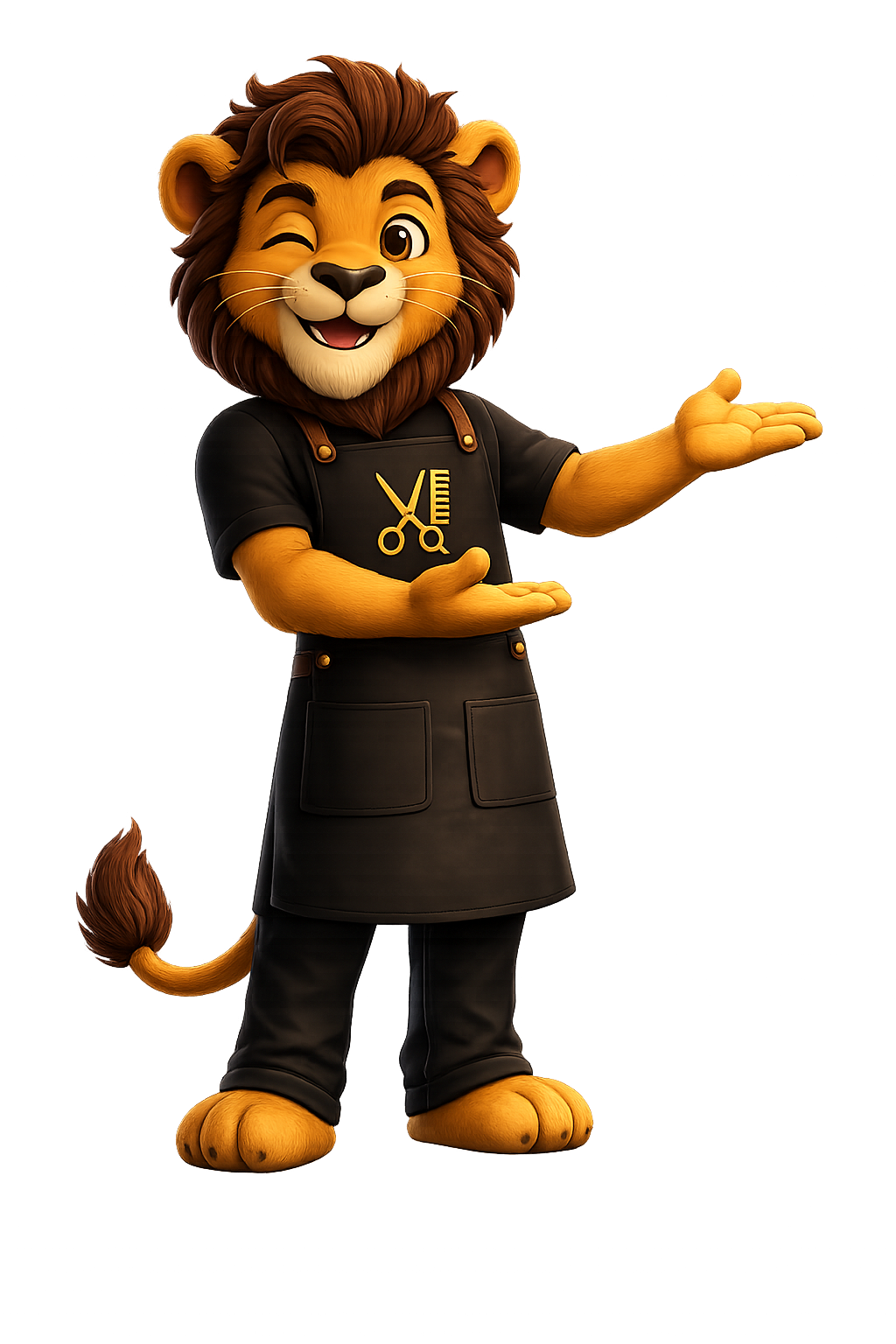 BarberVIP Mascot